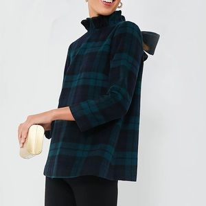 Tuckernuck Plaid Faye Blouse; EUC; Size M;